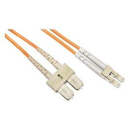 Link cavo fibra ottica lc a sc multimode duplex om2 50/125 mt.2