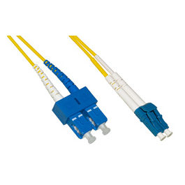 LINK cavo fibra ottica lc a sc singlemode duplex 9/125 mt 10 bending insensitive lszh
