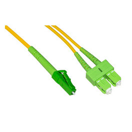 Link cavo fibra ottica apc lc a apc sc singlemode duplex  mt.2