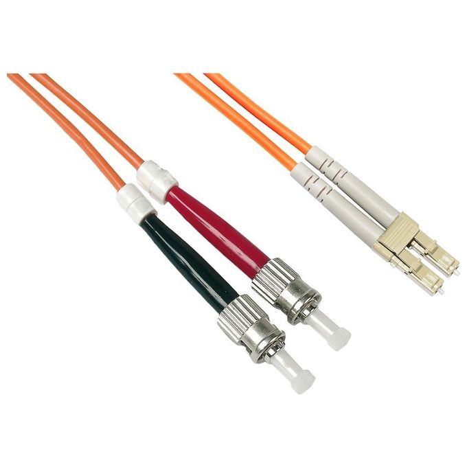 Link cavo fibra ottica lc a st multimode duplex om2 50/125 mt.1