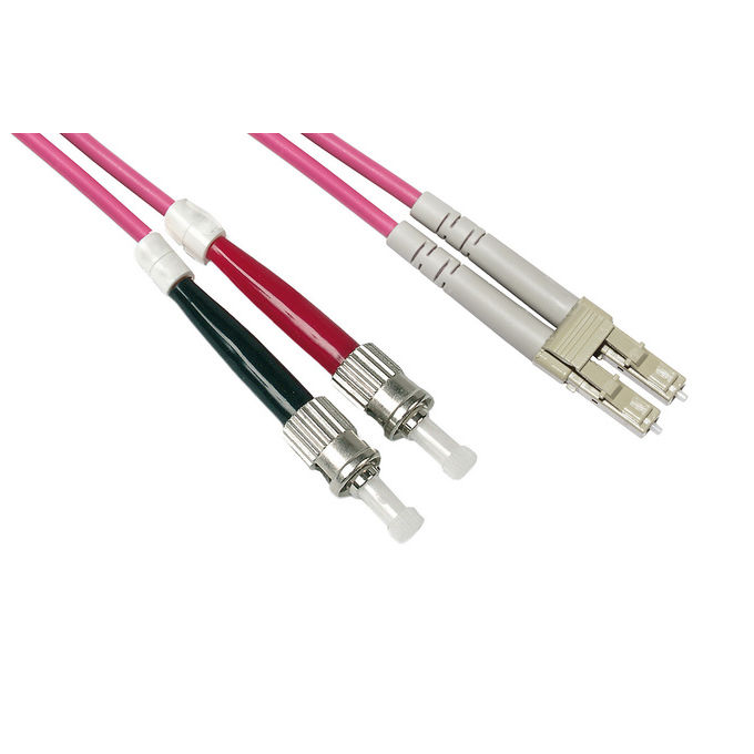 Link cavo fibra ottica lc a st multimode duplex om4 50-125 mt.20