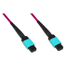 Link cavo fibra ottica mpo/mpo femmina/femmina12 fibre om4 metodo a mt 3