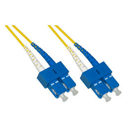 LINK cavo fibra ottica sc a sc singlemode duplex 9/125 mt 10 bending insensitive lszh