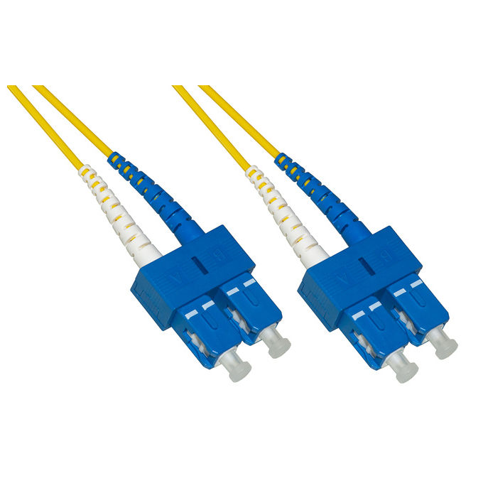 LINK cavo fibra ottica sc a sc singlemode duplex 9/125 mt 2
