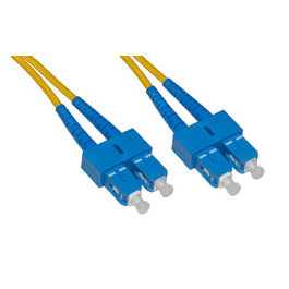 Link cavo fibra ottica sc a sc singlemode duplex 9/125 mt.20