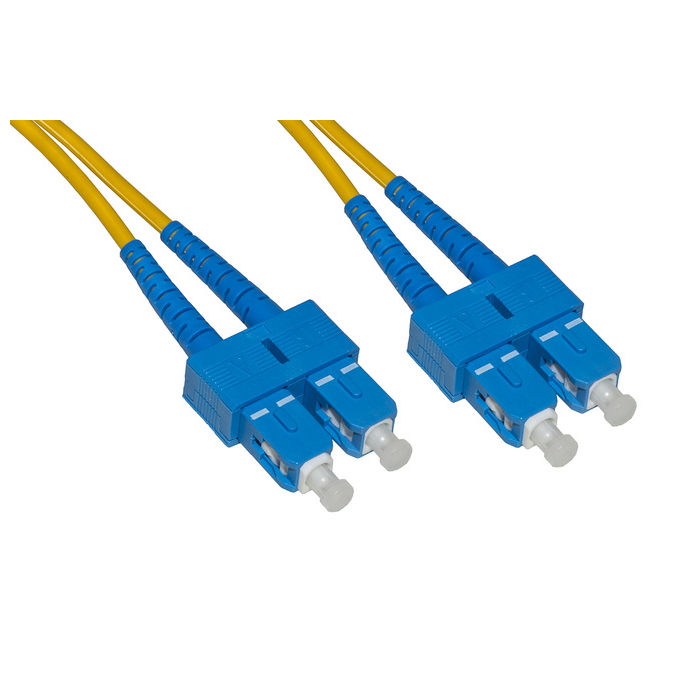 Link cavo fibra ottica sc a sc singlemode duplex 9-125 mt.50
