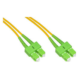 Link cavo fibra ottica apc sc a apc sc singlemode duplex  mt.1
