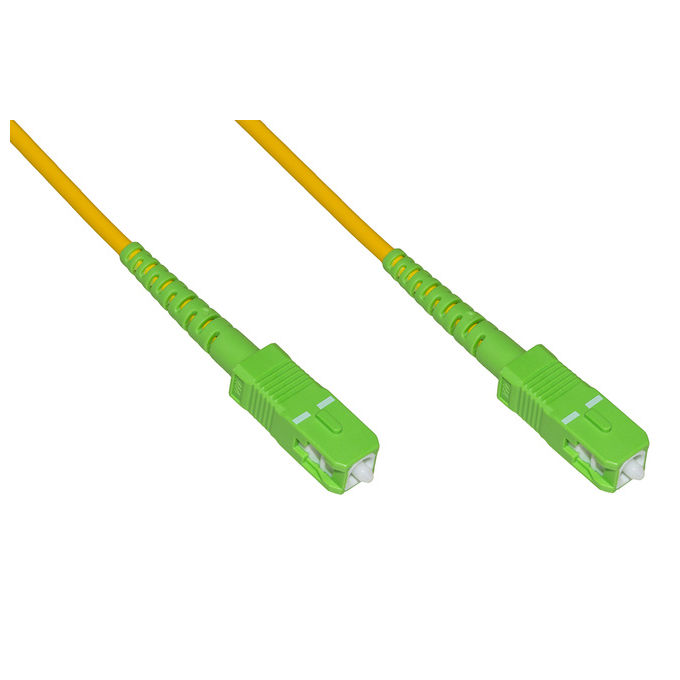 Link cavo fibra ottica apc sc a apc sc singlemode simplex  mt.1