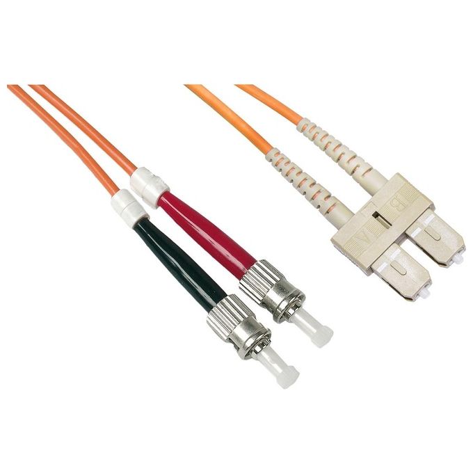 Link cavo fibra ottica sc a st multimode duplex om2 50/125 mt.1