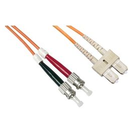 Link cavo fibra ottica sc a st multimode duplex om2 50/125 mt.2