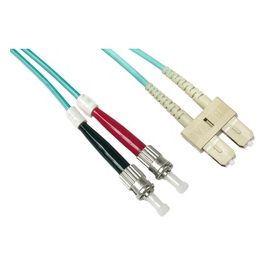 Link cavo fibra ottica sc a st multimode duplex om3 50/125 mt.2