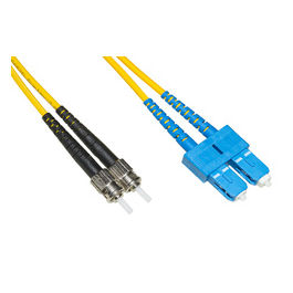 Link cavo fibra ottica sc a st singlemode duplex upc mt.1