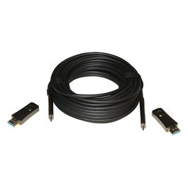 Link Cavo Hdmi 2.0 Aoc Fibra Ottica 100mt con Connettori Staccabili