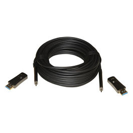 Link Cavo Hdmi 2.0 Aoc Fibra Ottica 10mt con Connettori Staccabili