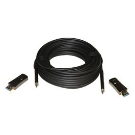 Link Cavo Hdmi 2.0 Aoc Fibra Ottica 80mt con Connettori Staccabili