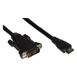 Link Cavo Hdmi Maschio a Dvi-D 18+1 Poli Maschio 4kx2k 2mt