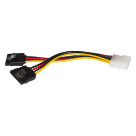 Link Cavo Splitter 1 x Molex Maschio - 2 x Sata Femmina 15cm