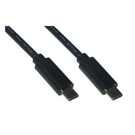 Cavo Usb 2.0 Usb-C Maschio/Maschio 0.3mt Nero