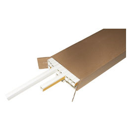 Confezione 26 Canaline Passacavi Adesive in Pvc 1mt Dimensioni 25x16mm con Coperchio Scorrevole Bianco 26mt in Totale