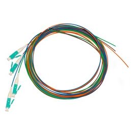 Confezione 4 Pigtail 2mt Connettore Lc Simplex Multimode Om3