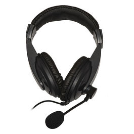 Cuffia Audio con Microfono Orientabile Connettore 2x3.5mm