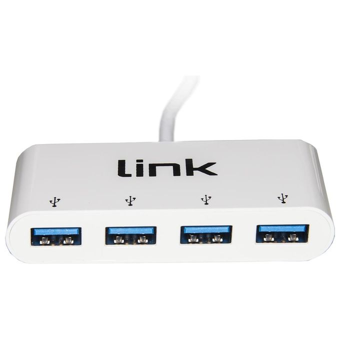 Link hub con 4 porte usb 3.0 connettore tipo c