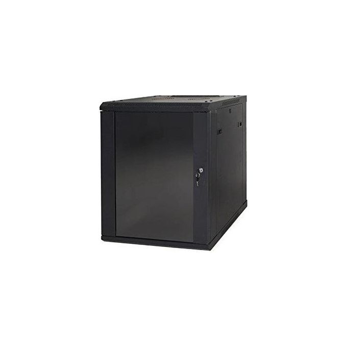 Link LK1909UNF Armadio rack 19'' 9 unità da muro 500x600x450 nero disassemblato
