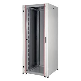 LK1922U66PV Armadio Rack per Reti 19" 22U Colore Grigio Porta Vetro Serie Eavi