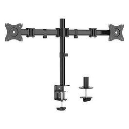 Link LKBR07 Braccio Supporto da Tavolo con Morsa per 2 Monitor 13/27'' Fino a 8Kg a 3 Snodi