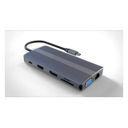 Link LKDOCK3 Docking Station Usb-C Con 12 Porte Usb