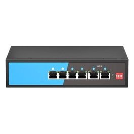 LKSPOE4G1 Switch di Rete Poe 60Watt Gigabit 10/100/1000 4 Porte Poee 2 Porte Uplink