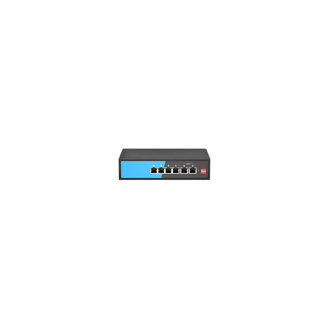 Link LKSPOE8G1 Switch di Rete 8 Porte Gigabit Poe 120 Watt  2 Porte Uplink Gigabit
