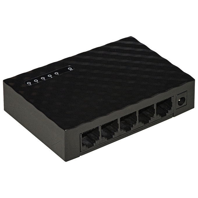 Image of Link LKSW5 Switch di Rete con 5 Porte Gigabit 10-100-1000 Rj45