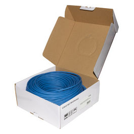 LINK matassa cavo rete categoria 6a non schermato utp awg24 halogenfree flessibile colore blu