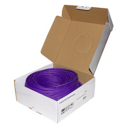 LINK matassa cavo rete categoria 6a non schermato utp awg24 halogenfree flessibile colore viola