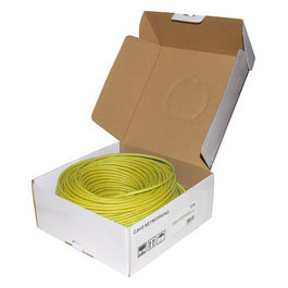 LINK matassa cavo rete categoria 6a non schermato utp awg24 halogenfree flessibile colore giallo