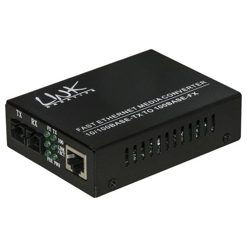 Link media converter rj45 - fibra ottica sc 10/100 base-t a 100base-fx, singlemode 1310nm