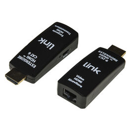 Mini Estensore Hdmi Full Hd Tramite Cavo di Rete Categoria 6 Fino a 50 Metri