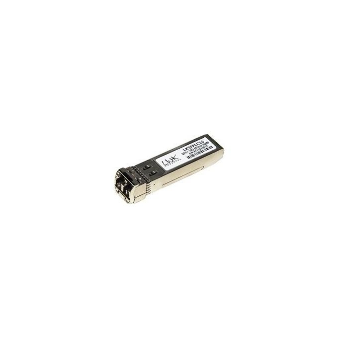 Link modulo minigbic (sfp+) multimode lc duplex 10gbps 850nm 300 mt con ddm compatibile hp