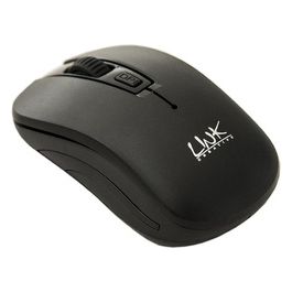 Link mouse wireless 3 tasti nero ricevitore usb 1000 dpi