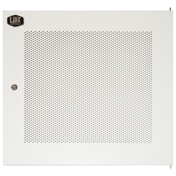 Link porta metallo traforata con serratura per armadio Link 12u lk1912ugf grigio