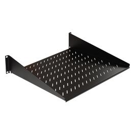 ripiano per armadio 19'' 1 unita' profondita' 400 mm. (universale) colore nero