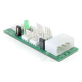 scheda di distribuzione per 6 ventole 5/12 volt