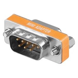 Link Selected Mini Adattatore Null Modem 9 Poli Maschio/Femmina