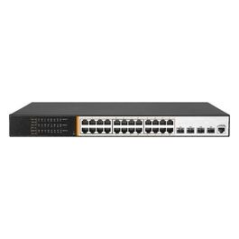 switch di rete 24 porte poe 400 watt + 4 porte sfp 10 gigabit e una porta console layer 3