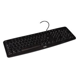 tastiera usb 105 tasti colore nero