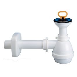 Lira-Sifone Semplice Moplen Con Piletta X Lavelli In Ceramica 1311