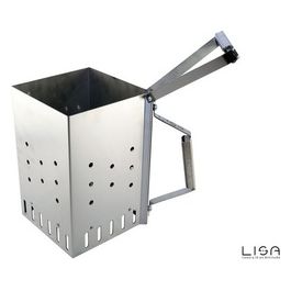 Accendi carbone per barbecue Grisu' in acciaio inox