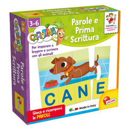 Carotina Quadrotte Parole e Prima Scrittura