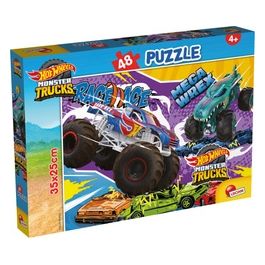 D-Toys Puzzle da 48 Pezzi Hot Wheels Monster Truck